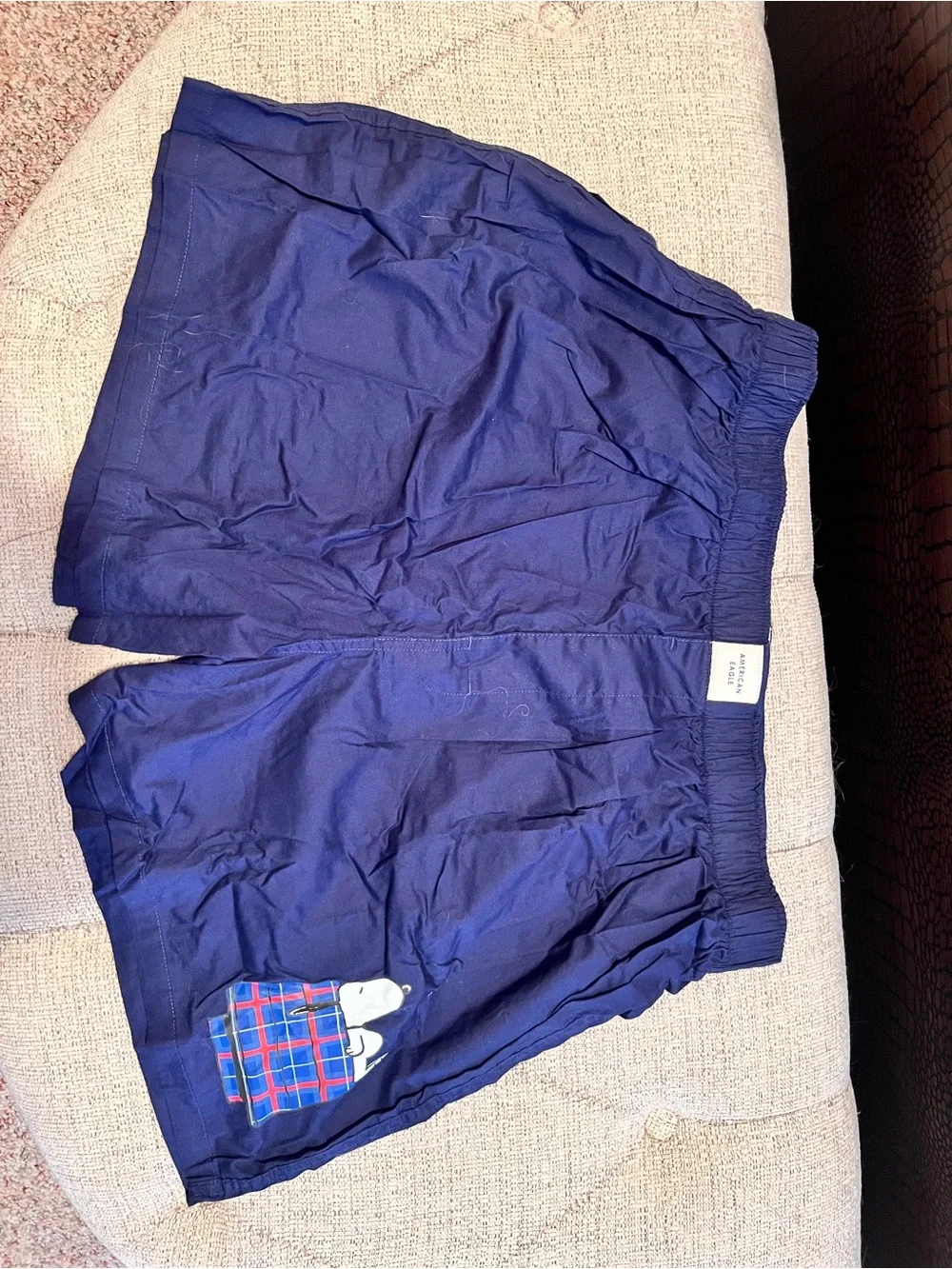 Snoopy American Eagle Men’s Boxers - Set of 3 plus AE Striped Pair Bundle